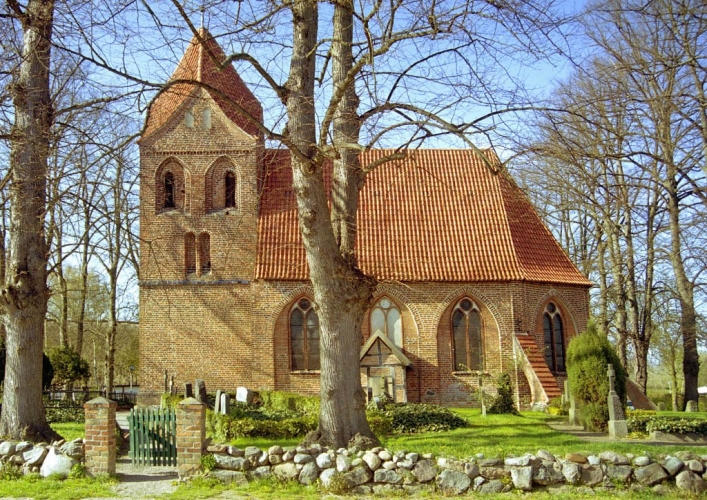 Die Kirche Dorf Mecklenburg
