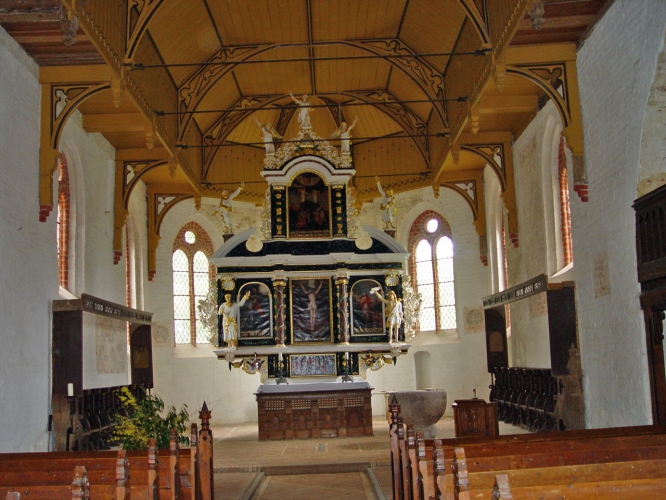 Der Altar von Groß Eichsen.