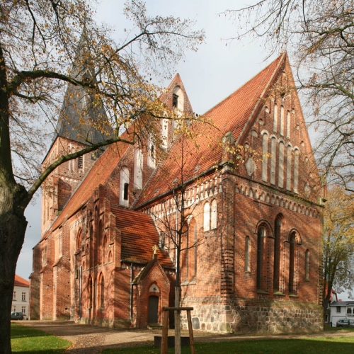 Die Stadtkirche Gnoien.