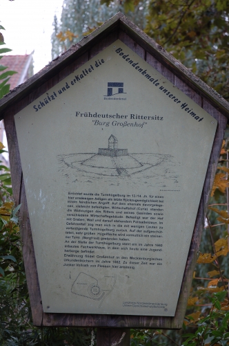 Großenhof war einst Rittersitz.