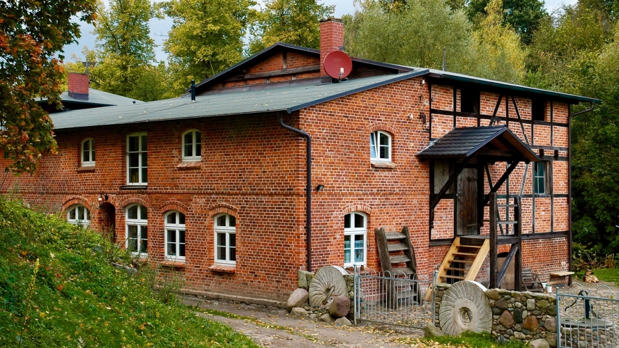 Die alte Wassermühle in Mühlen Eichsen.