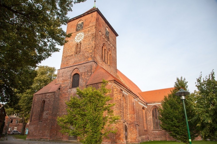 Die St. Nikolaikirche Grevesmühlen.