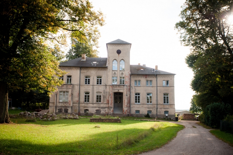 Erbaut im neogotischen Stil: Herrenhaus Kobrow