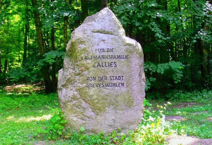 Einer der Callies Gedenksteine