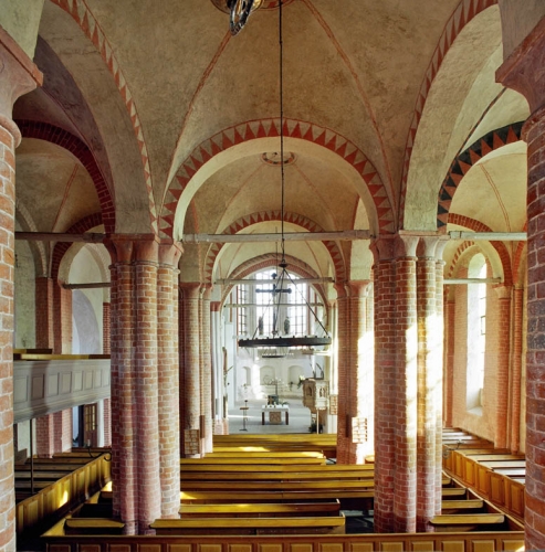 Blick in die Gadebuscher Kirche.