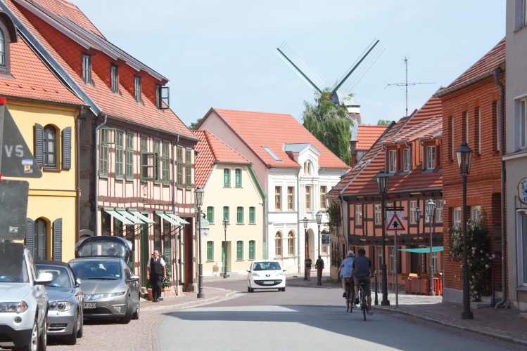 Die Röbeler Altstadt.