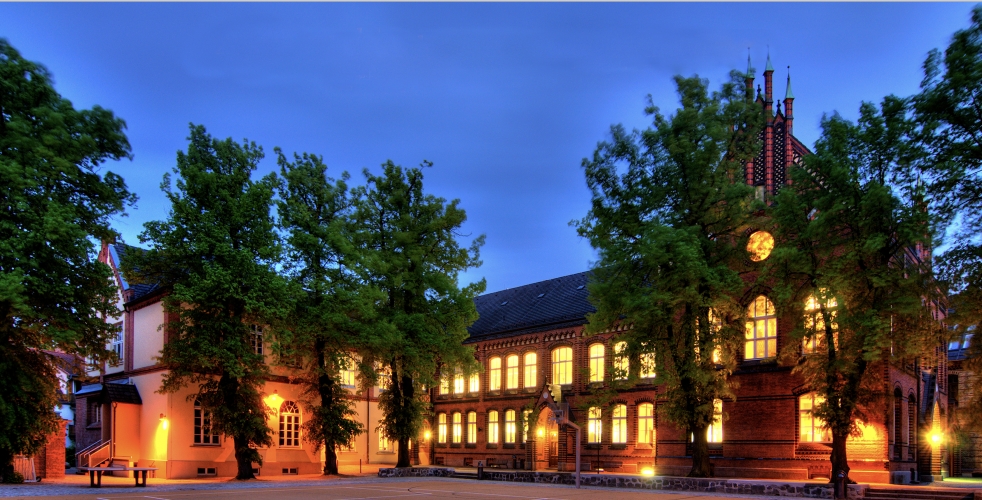Große Stadtschule Geschwister-Scholl-Gymnasium Wismar, seit 2016 anerkannte UNESCO-Projektschule