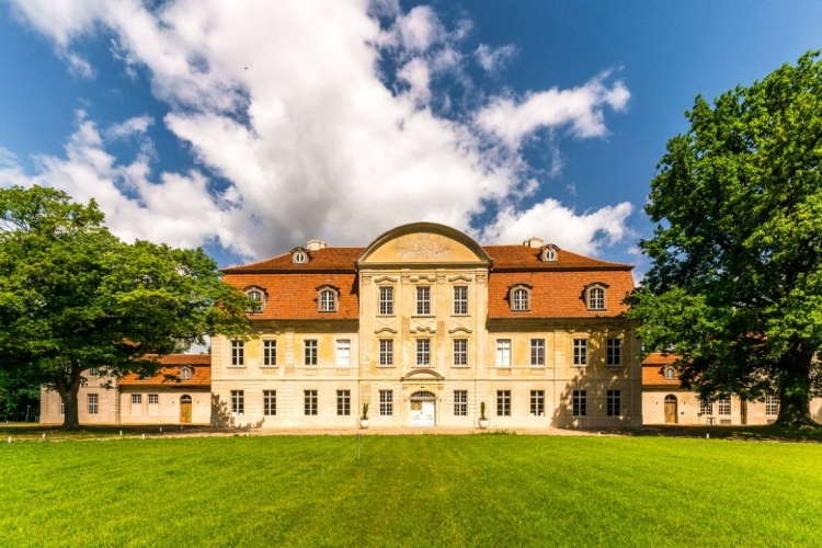 Südfassade des 1730 errichteten Barockschlosses