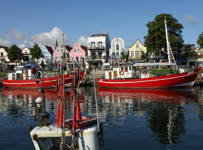Der Alte Strom in Warnemünde.