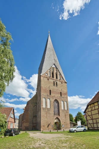 Die Bützower Stiftskirche.