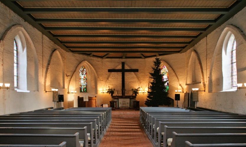 Kirche Cramon innen