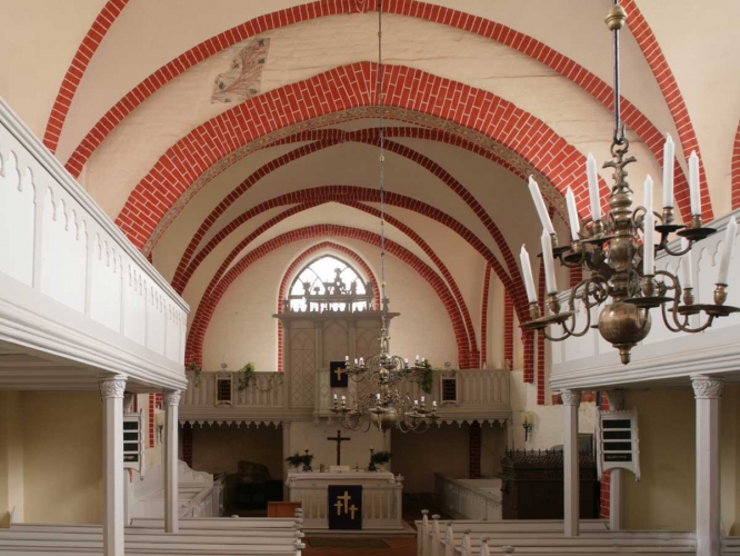 Kirche Beidendorf innen