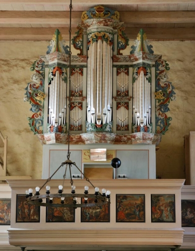 Die Orgel aus dem Jahr 1722