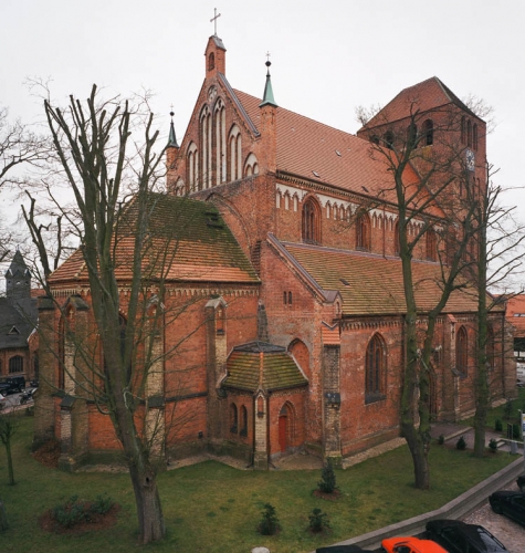 Die Georgenkirche in Waren an der Müritz.