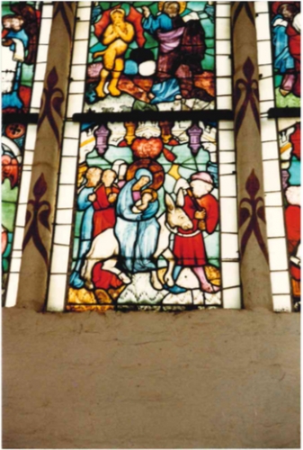 Fenster-Ausschnitt im Detail
